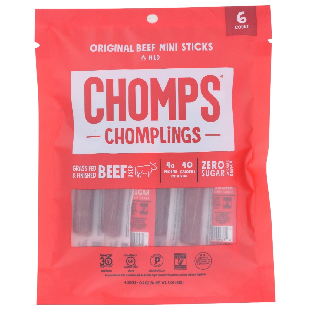 Chomps Original Beef Jerky - 3 oz