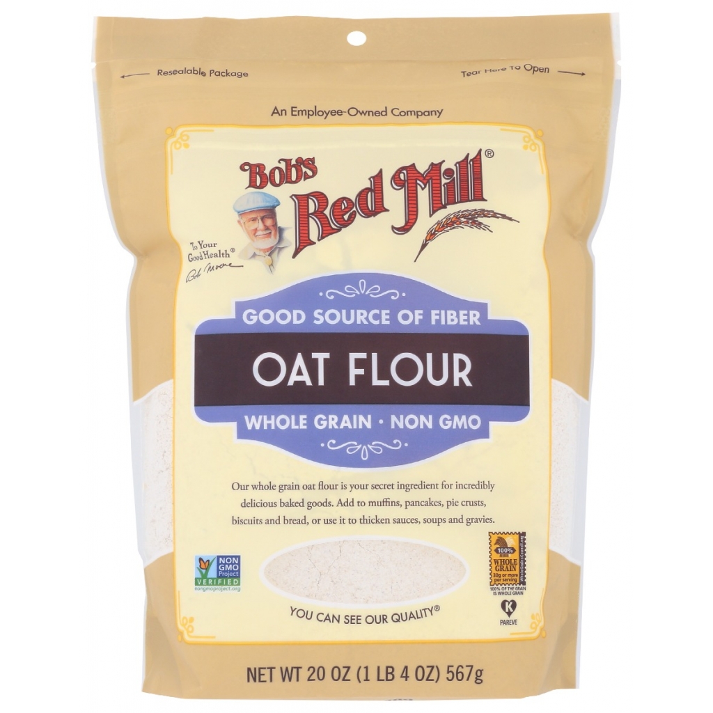 Whole Grain Oat Flour - 20 oz