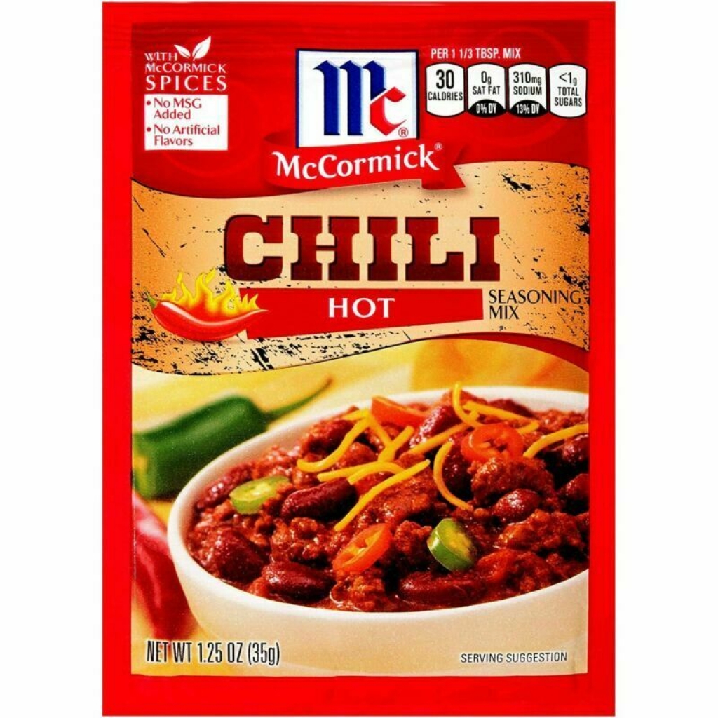 Flavor-Packed Hot Chili Seasoning Mix, 1.25 oz