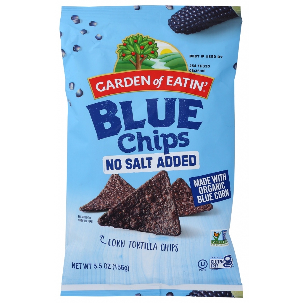 No Salt Chip Tortilla Chips - 5.5 oz