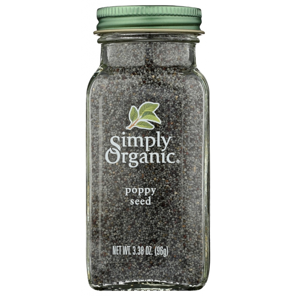 Whole Organic Poppy Seeds, 3.38 oz