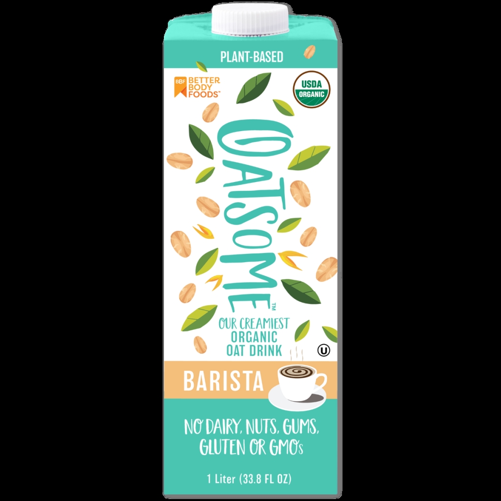 Organic Oat Milk for Barista-Friendly Beverages - 1 Lt