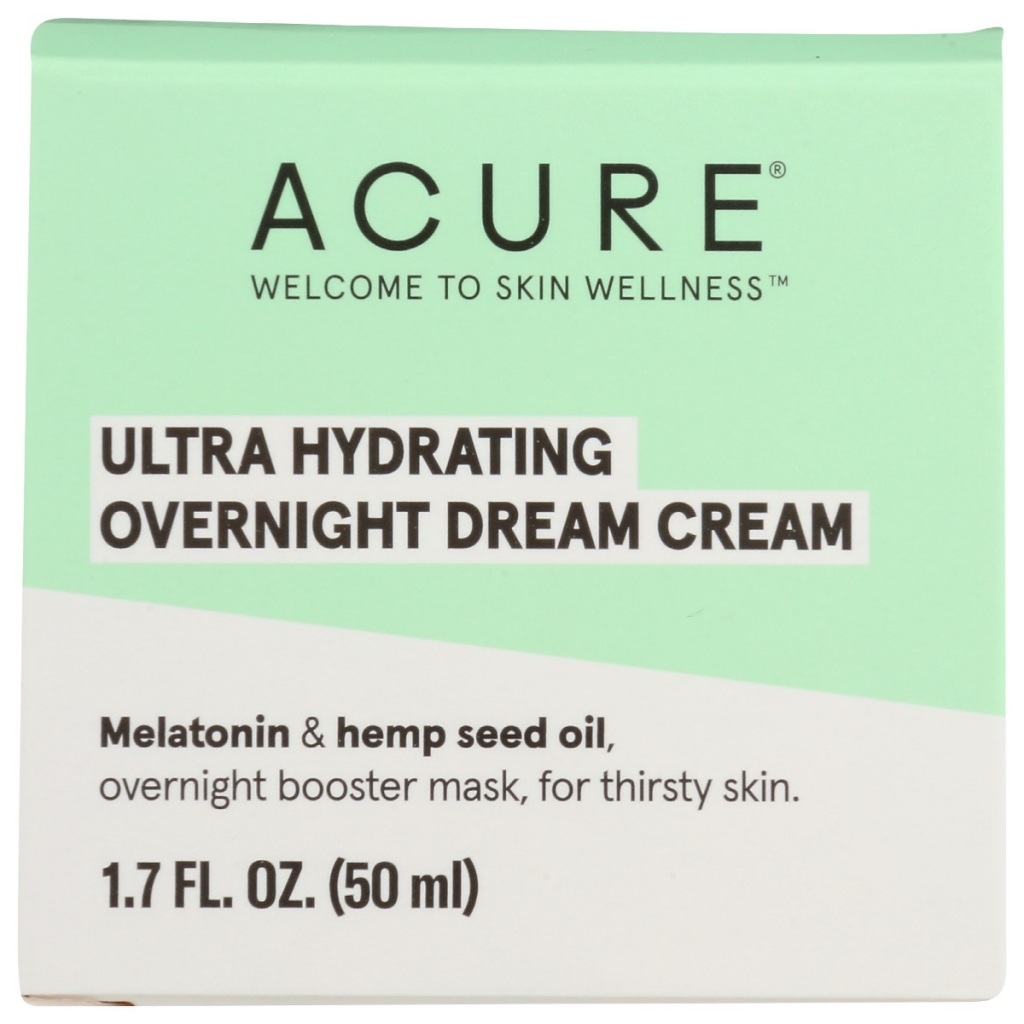 Hydrating Overnight Cream with Melatonin - 1.7 fl oz