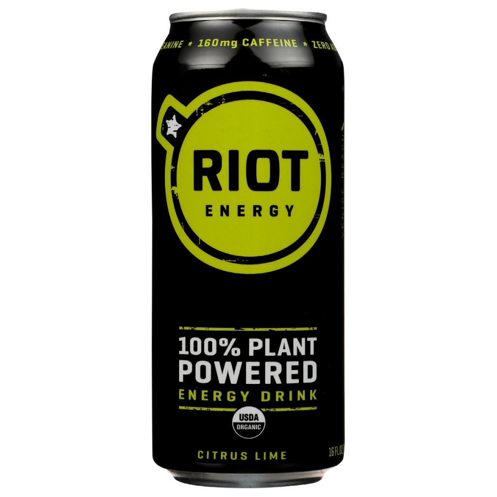 Citrus Lime Riot Energy Drink, 16 fl oz