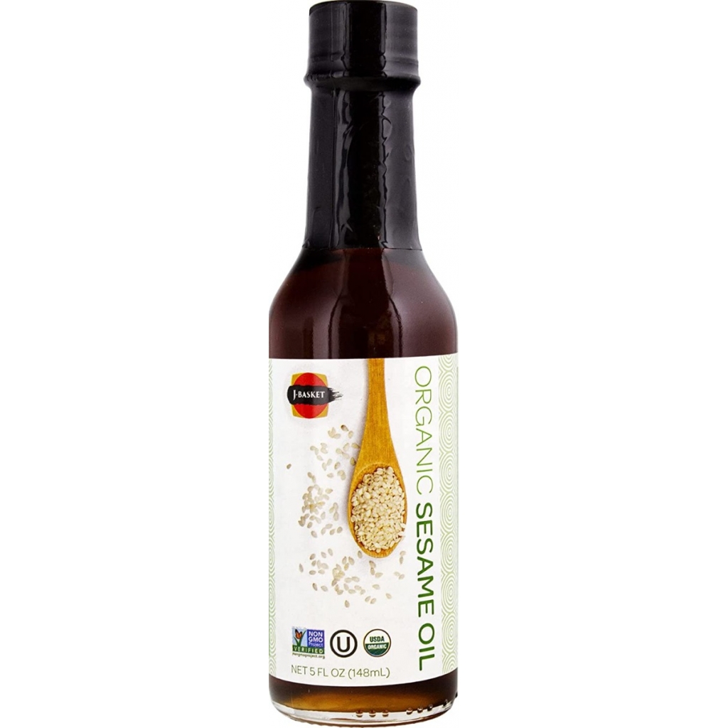 Organic Toasted Sesame Oil, 5 fl oz