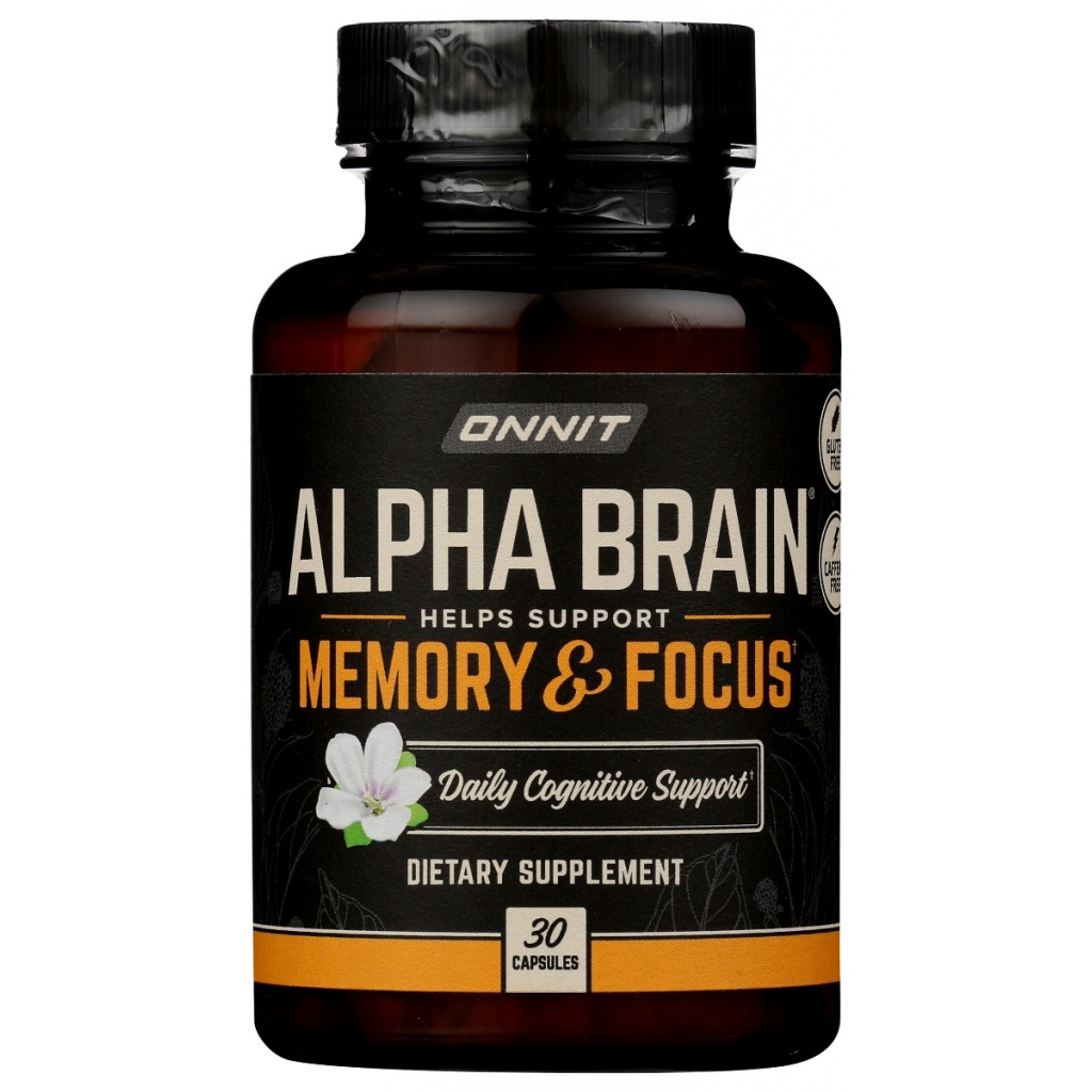 Alpha Brain Cognitive Enhancement Capsules - 30 count