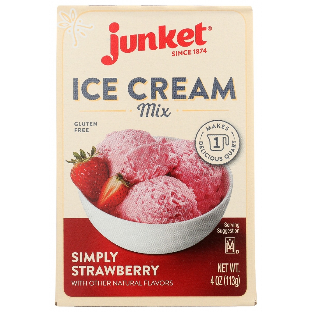 Simply Strawberry Ice Cream Mix - 4 oz