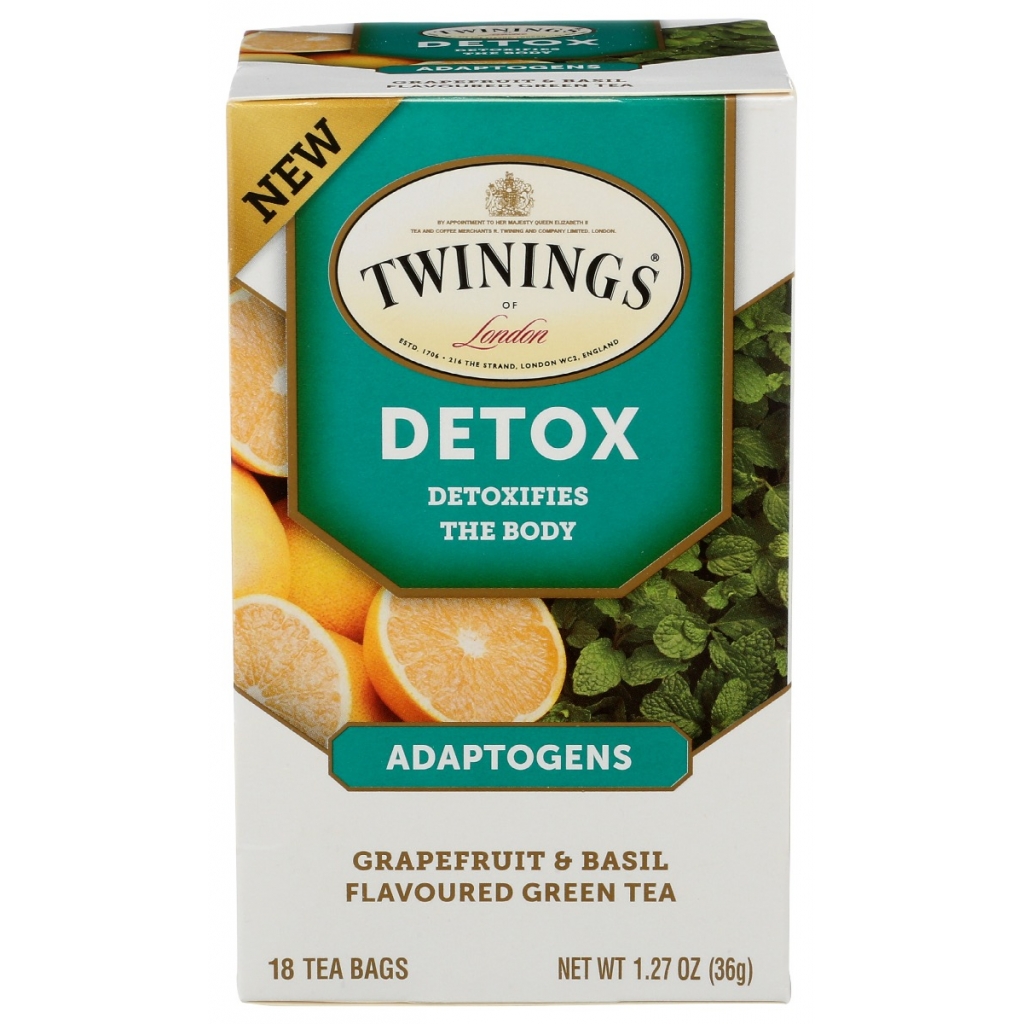 Detox Green Tea with Grapefruit & Basil - 18 Bags