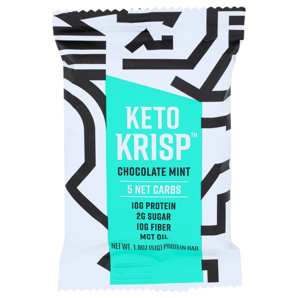 Chocolate Mint Keto Bar - Healthy Snack Option