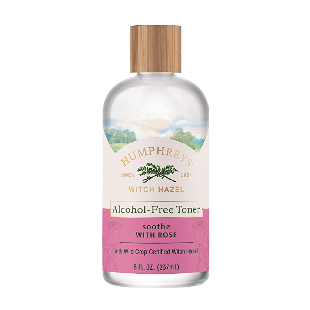 Soothing Witch Hazel Rose Toner - 8 oz