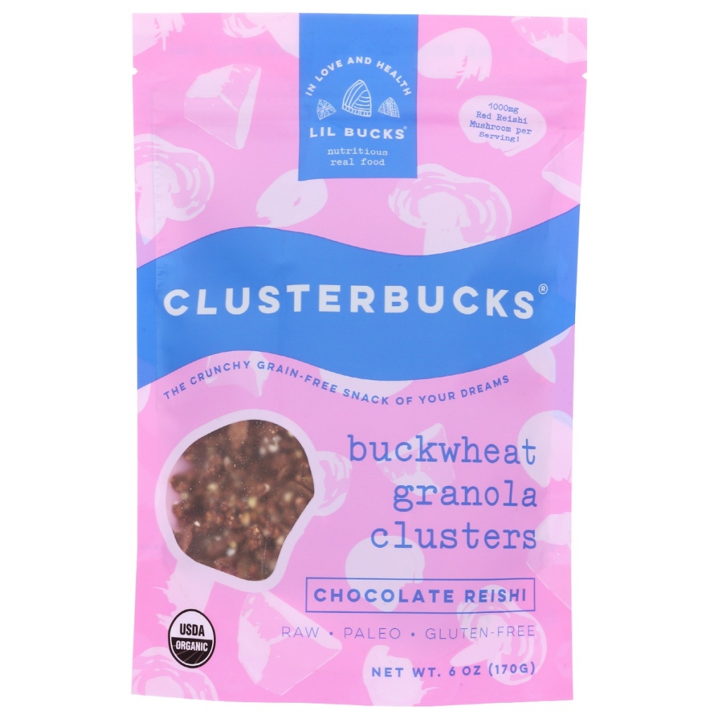 Chocolate Reishi Clusterbucks - 6 oz