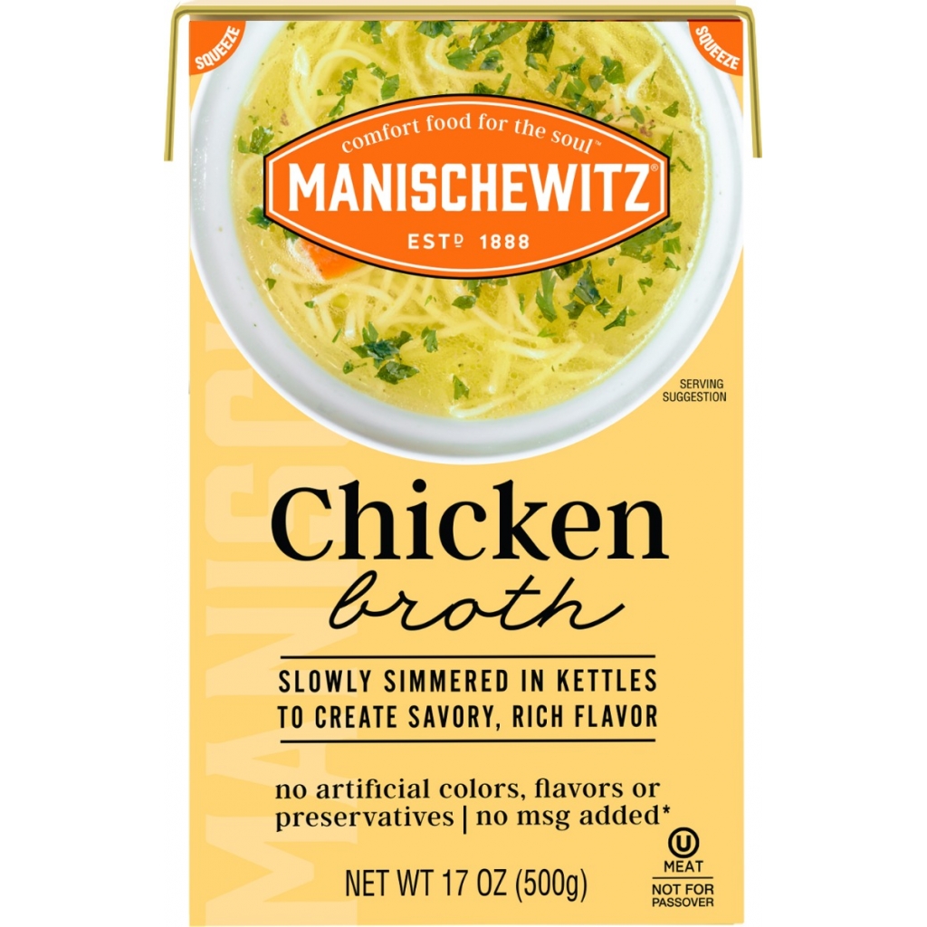 Savory Chicken Broth - Rich Flavor, 17 oz