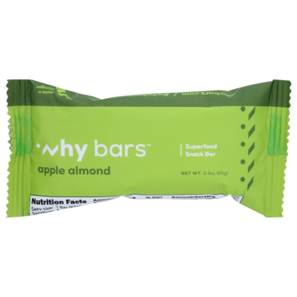 Why Bars Apple Almond Snack Bar, 2.3 oz