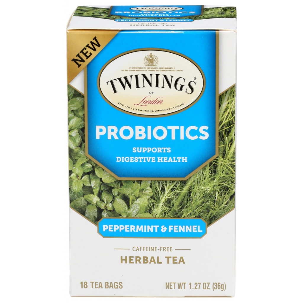 Probiotic Peppermint Fennel Tea, 18 Bags