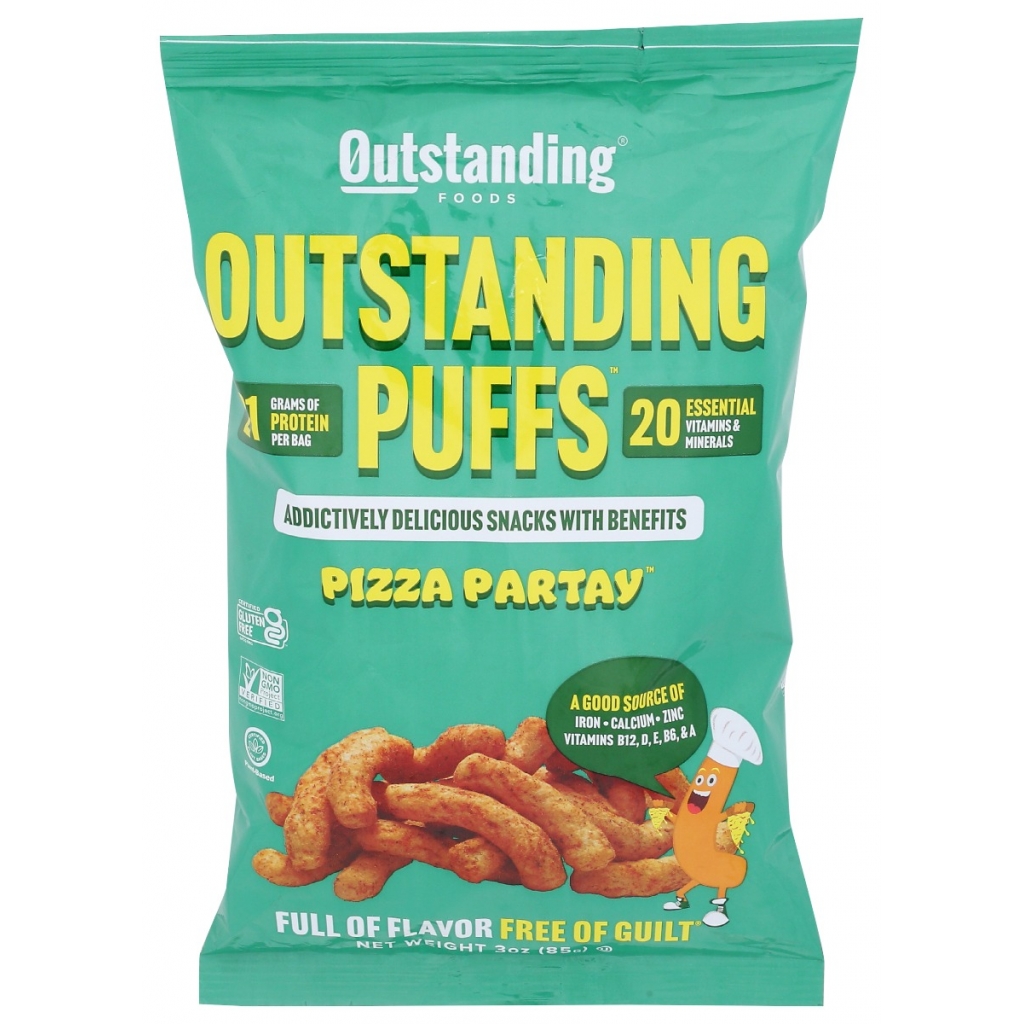 High-Protein Puff Pizza Snack - 3 oz