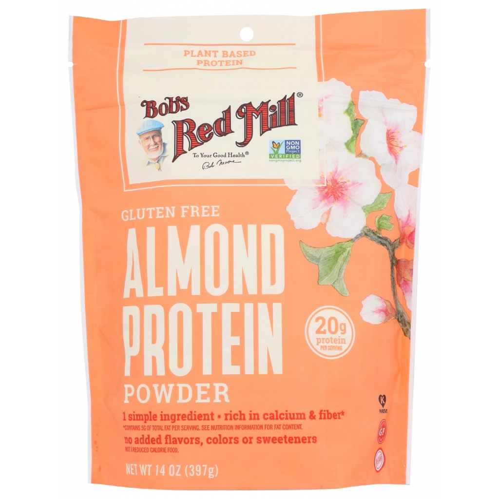 Organic Almond Protein Powder, 14 oz