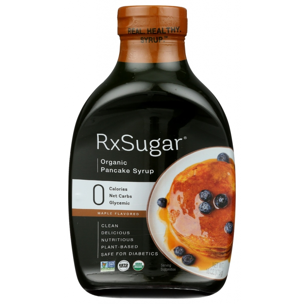 RxSugar Organic Zero Sugar Pancake Syrup - 16 oz