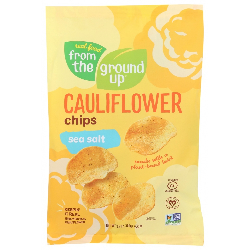 Cauliflower Potato Chips Sea Salt - 3.5 oz