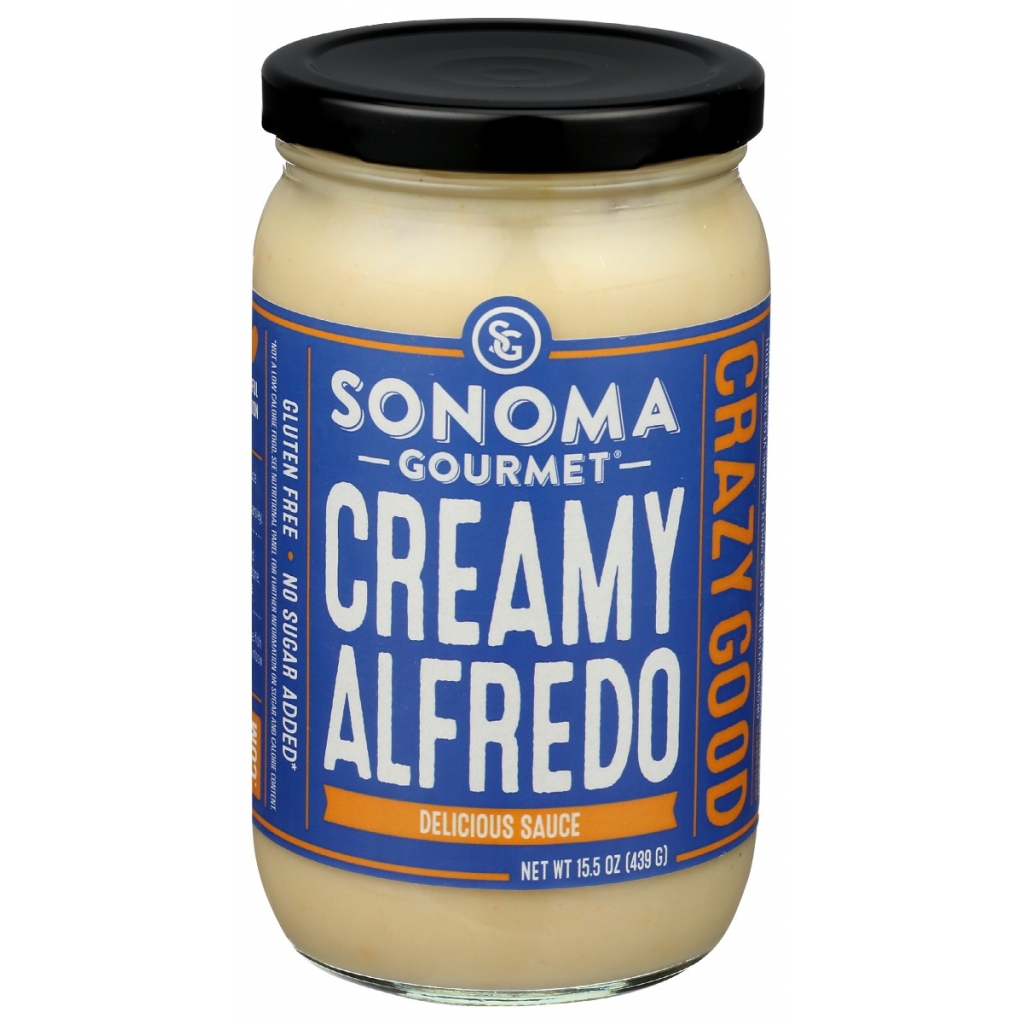 Creamy Alfredo Sauce - Made with Real Cream, 15.5 fl oz