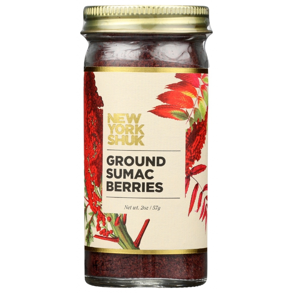 Tangy Ground Sumac Berries – 2 oz