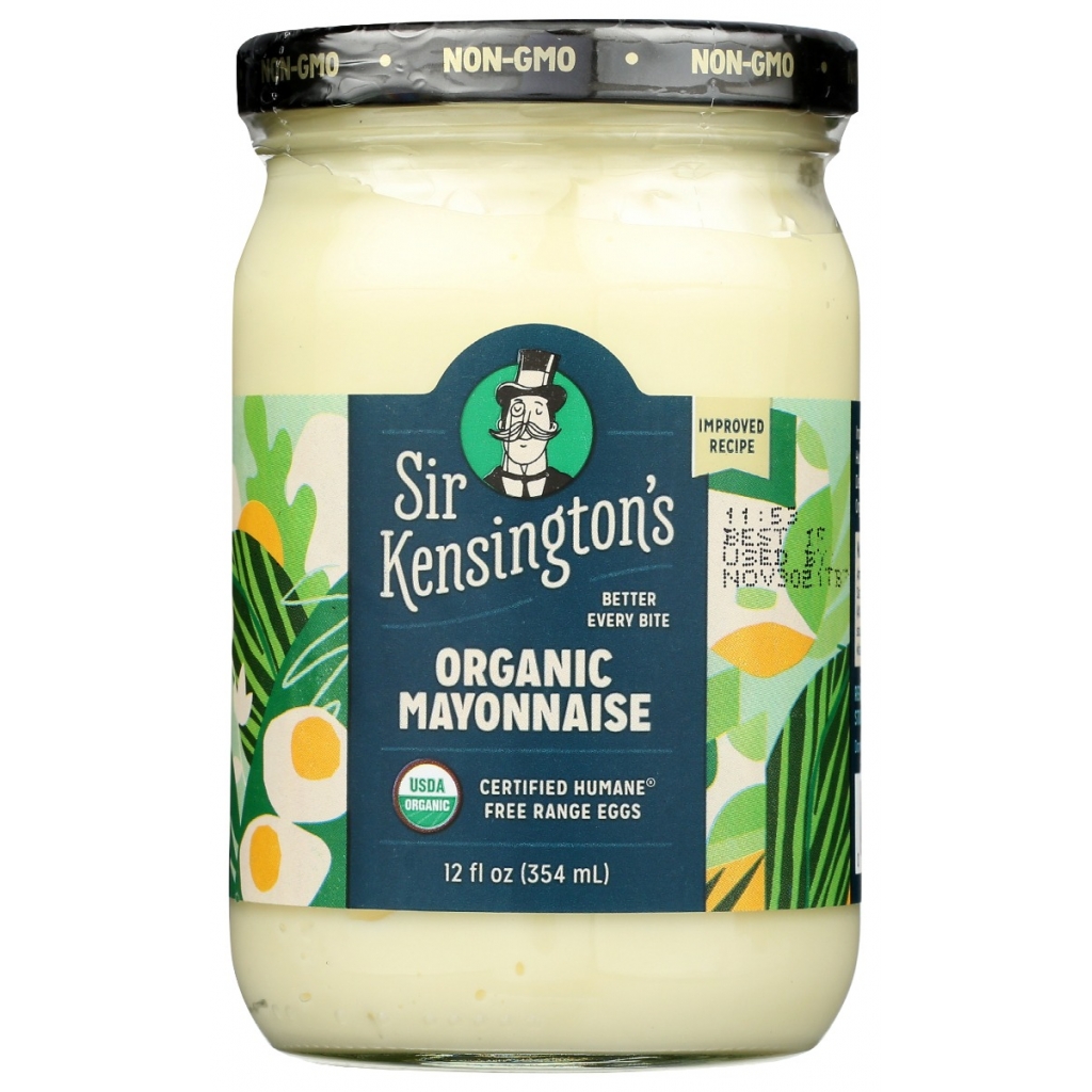 Sir Kensington’s Organic Mayonnaise - 12 oz - Premium Condiment