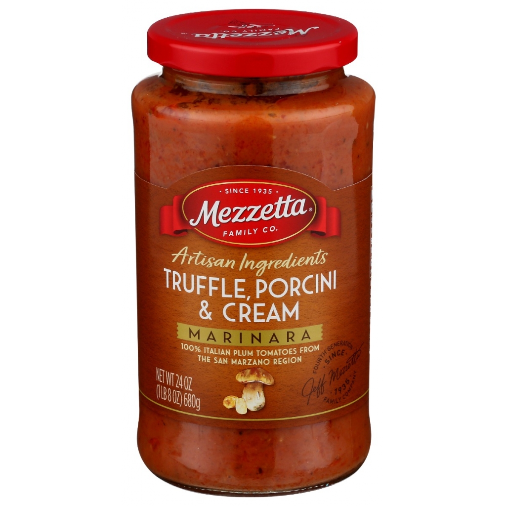 Truffle Porcini and Cream Marinara Sauce - 24 oz