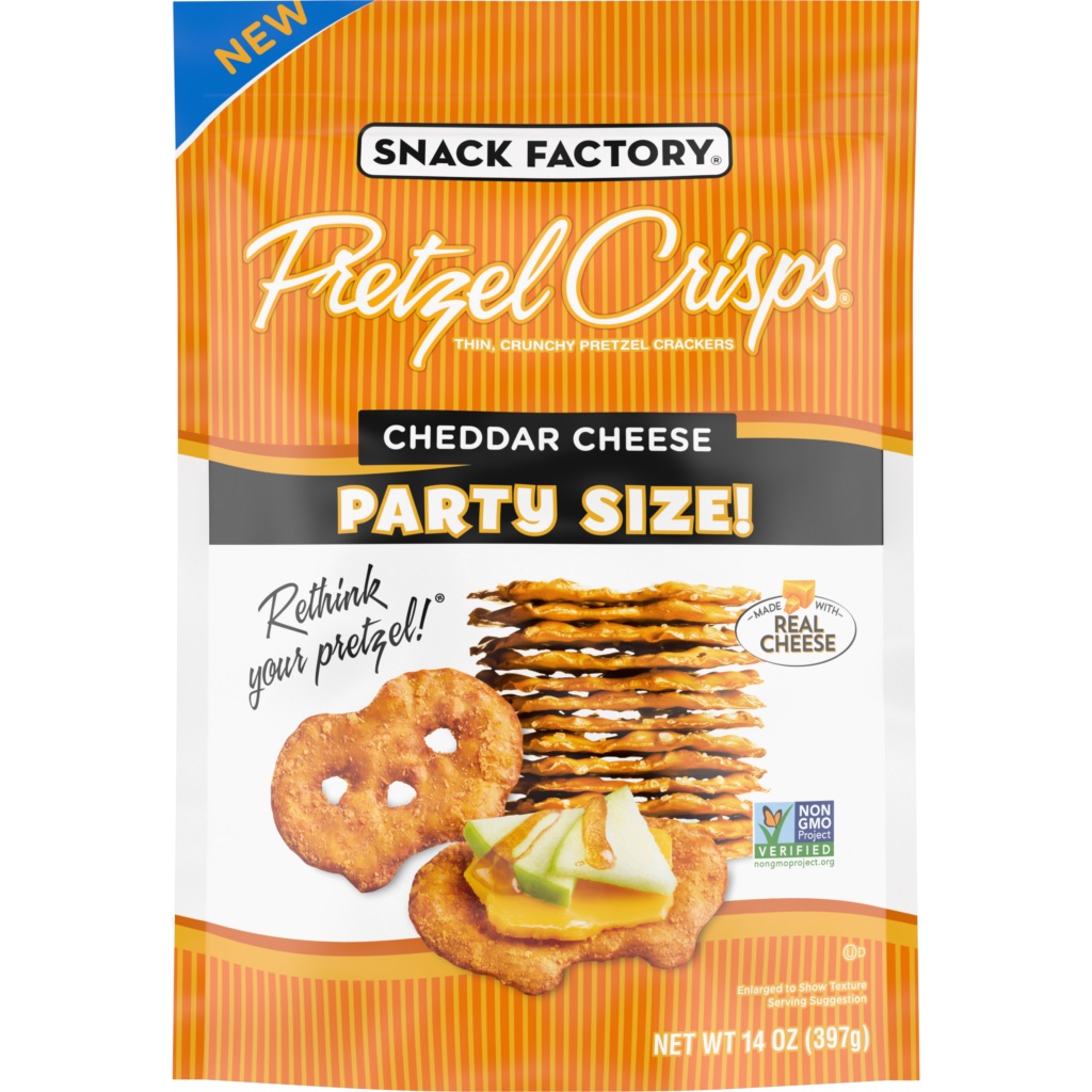 Cheddar Cheese Pretzel Crisps, 14 oz