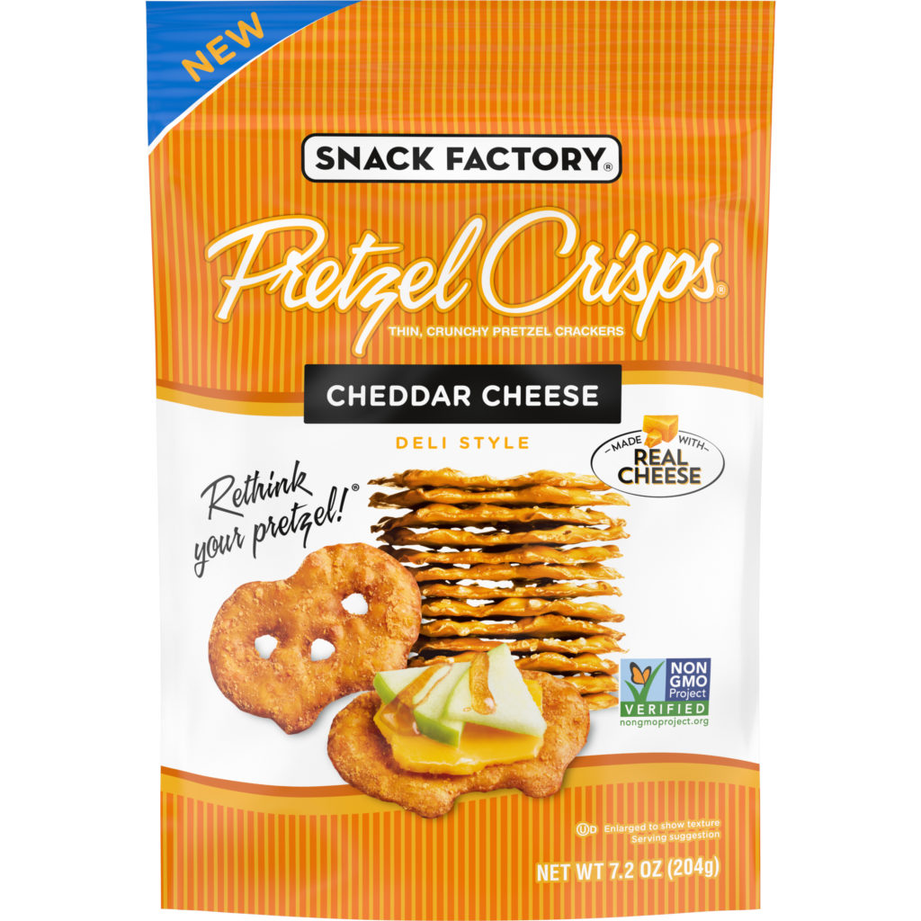 Cheddar Cheese Pretzel Crisps - 7.2 oz