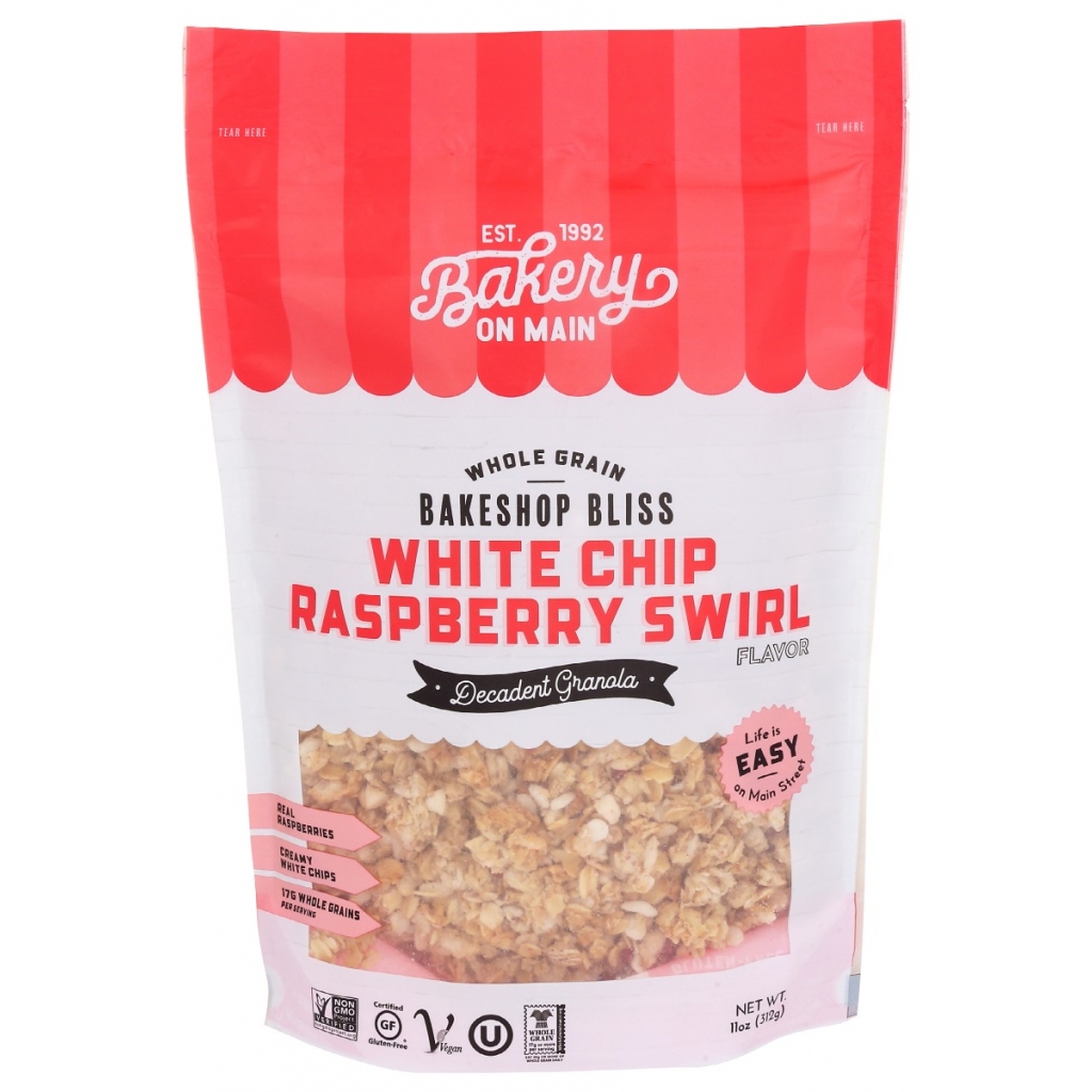 White Chocolate Raspberry Swirl Granola - 11 oz