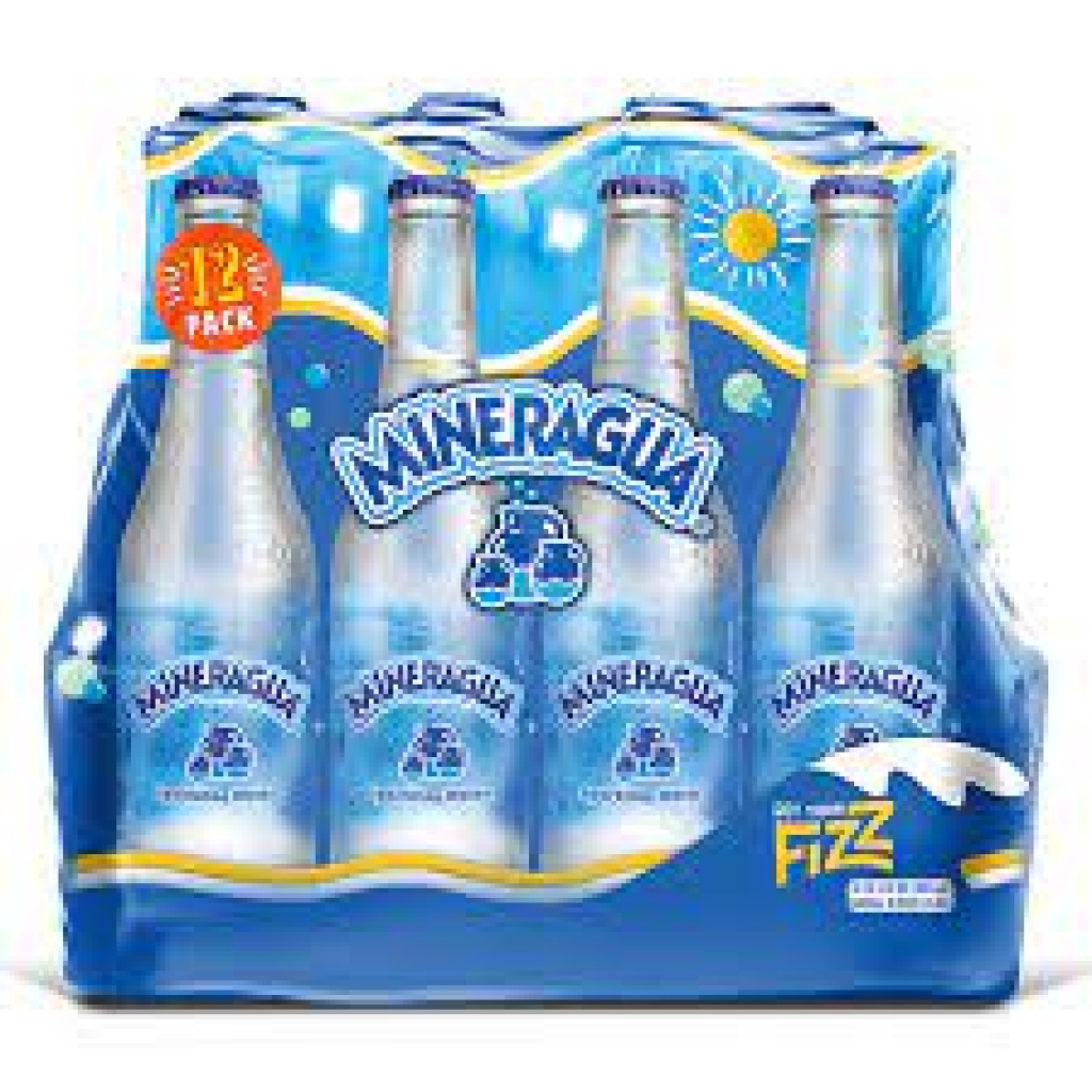 Sparkling Natural Mineral Water - 12.5 oz, 12 Pack