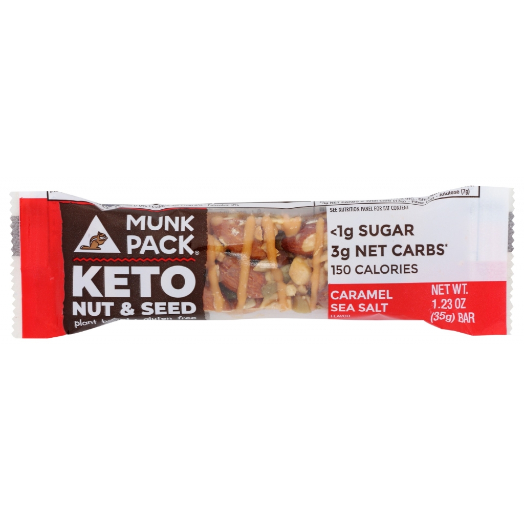 Caramel Sea Salt Keto Nut & Seed Bar - 1.23 oz