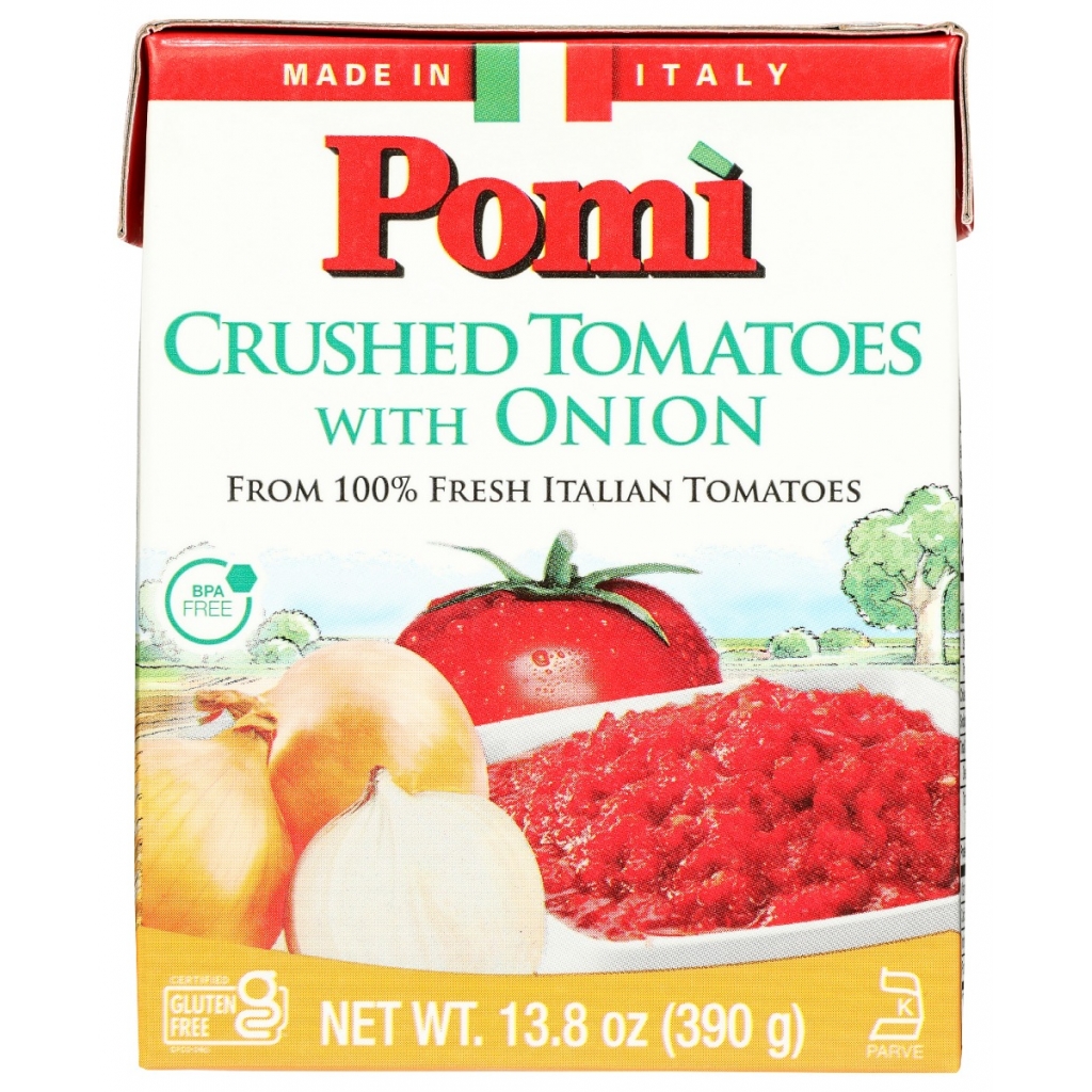 Crushed Tomatoes with Onion - 13.8 oz