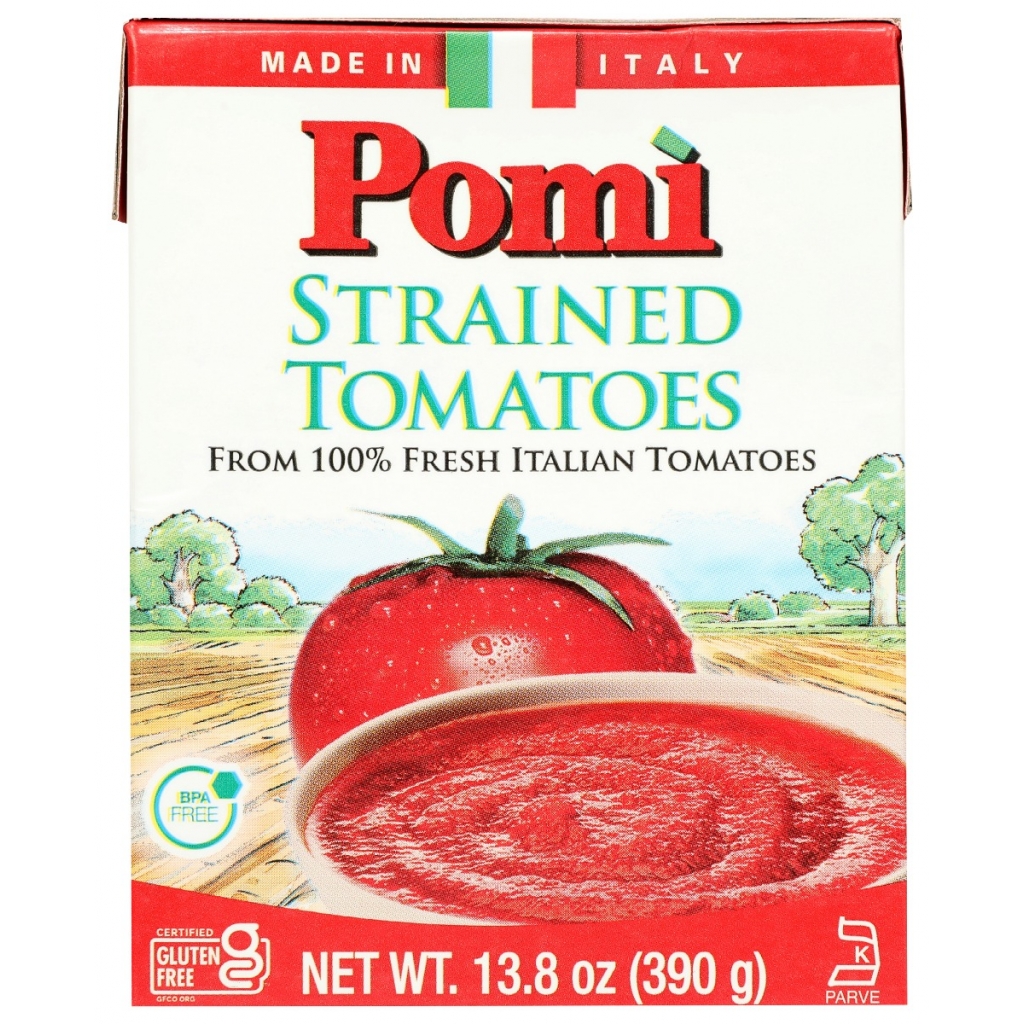 Strained Tomatoes - Authentic Italian Sauce Base - 13.8 oz