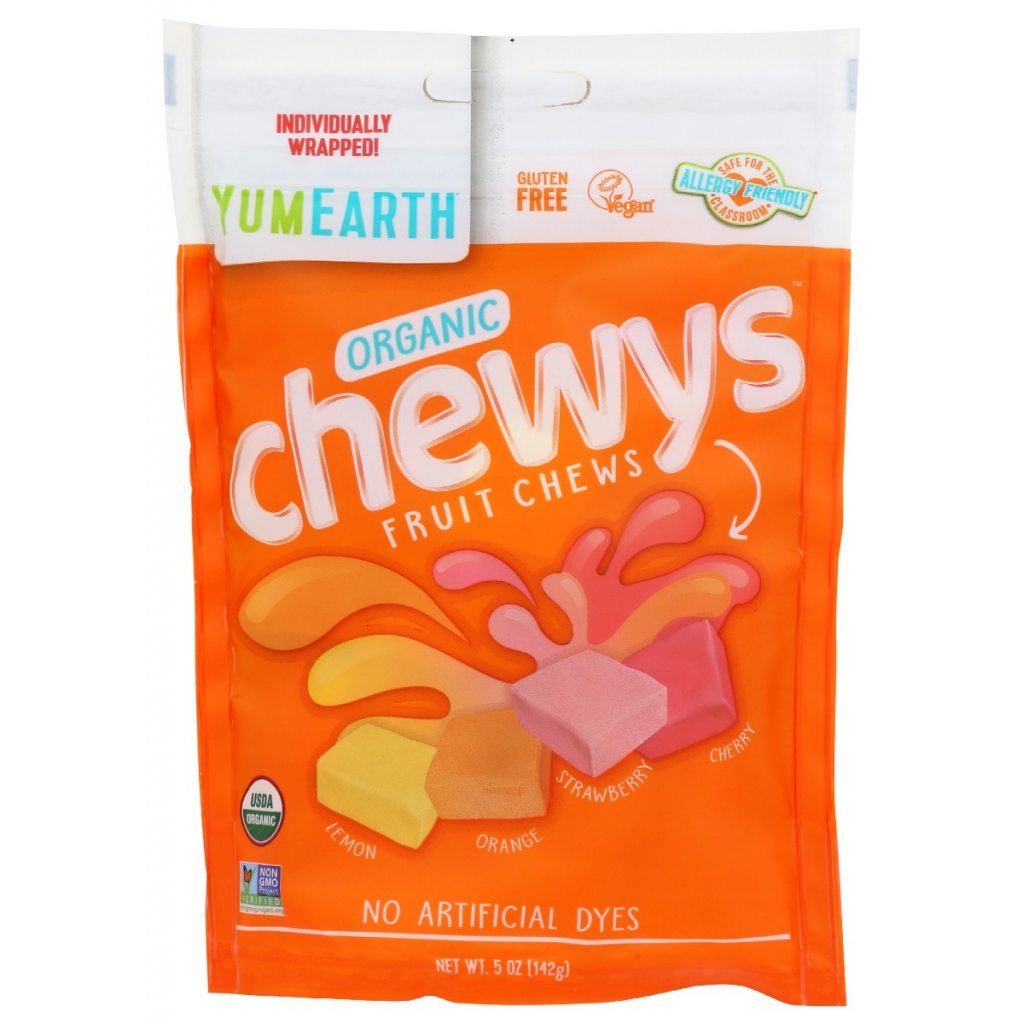 Organic Chewy Fruit Chews - 5 oz