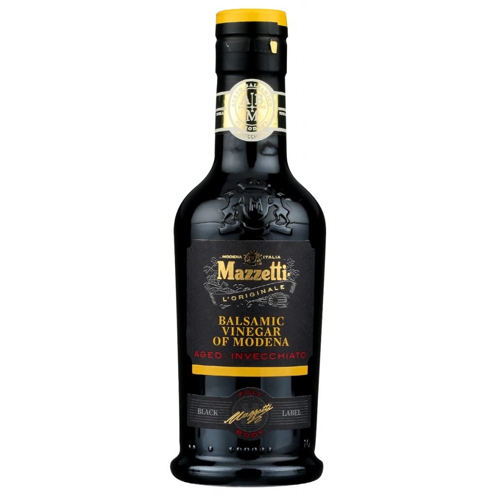 Mazzetti Black Label Balsamic Vinegar of Modena, 8.45 oz