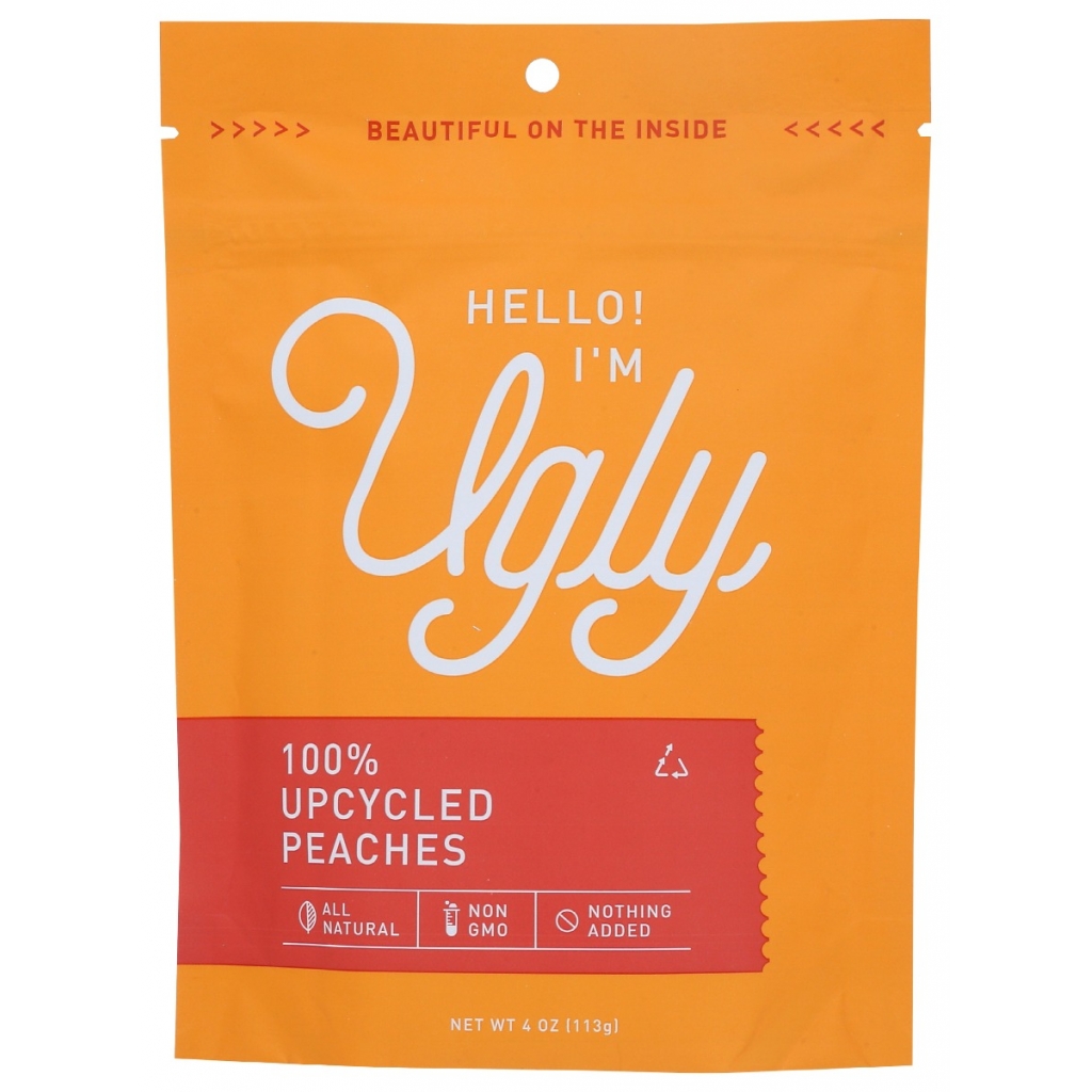 Upcycled Ugly Peaches, 4 oz - Eco-Friendly & Delicious Snack