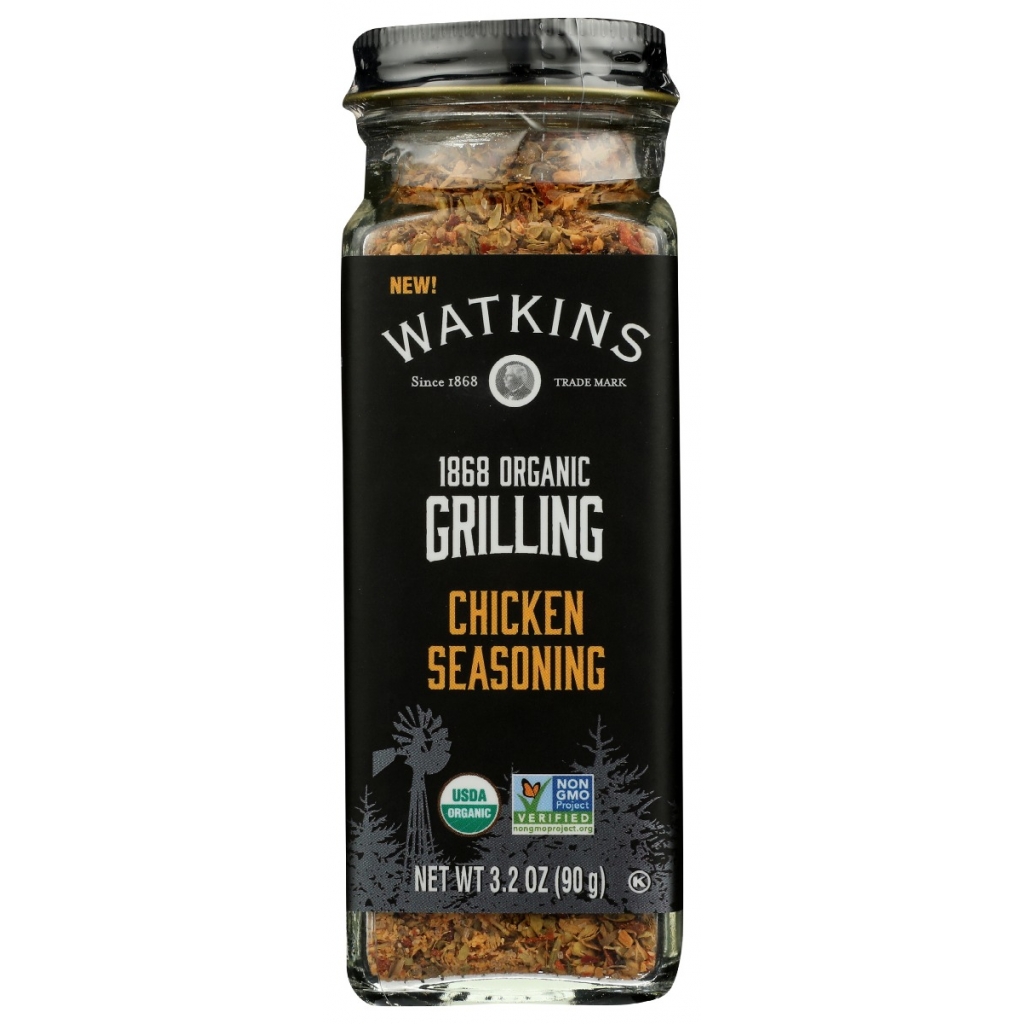 Organic Grilling Chicken Seasoning - Authentic Flavor, 3.2 oz