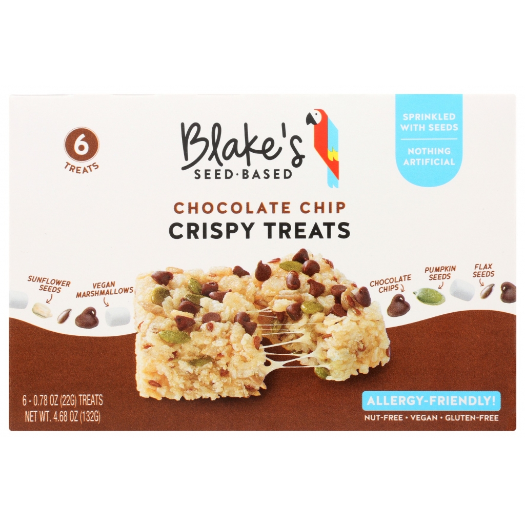 Crispy Chocolate Chip Treats - 4.68 oz