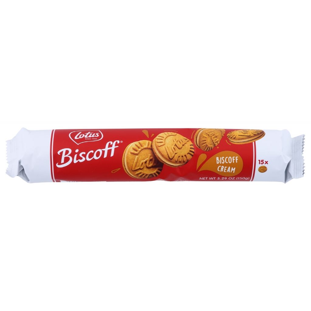 Biscoff Cream Sandwich Cookies - Treat Yourself