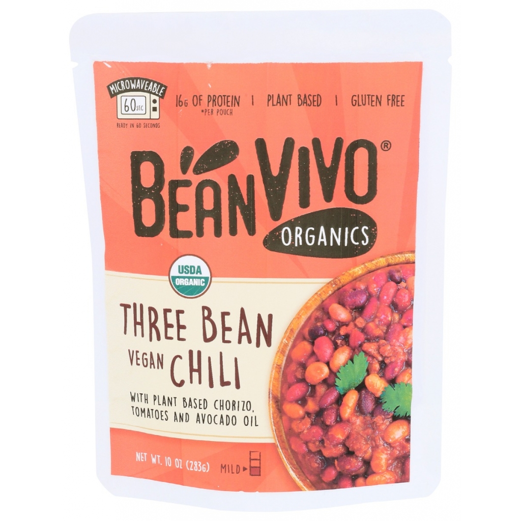 Gourmet Three Bean Vegan Chili - 10 oz