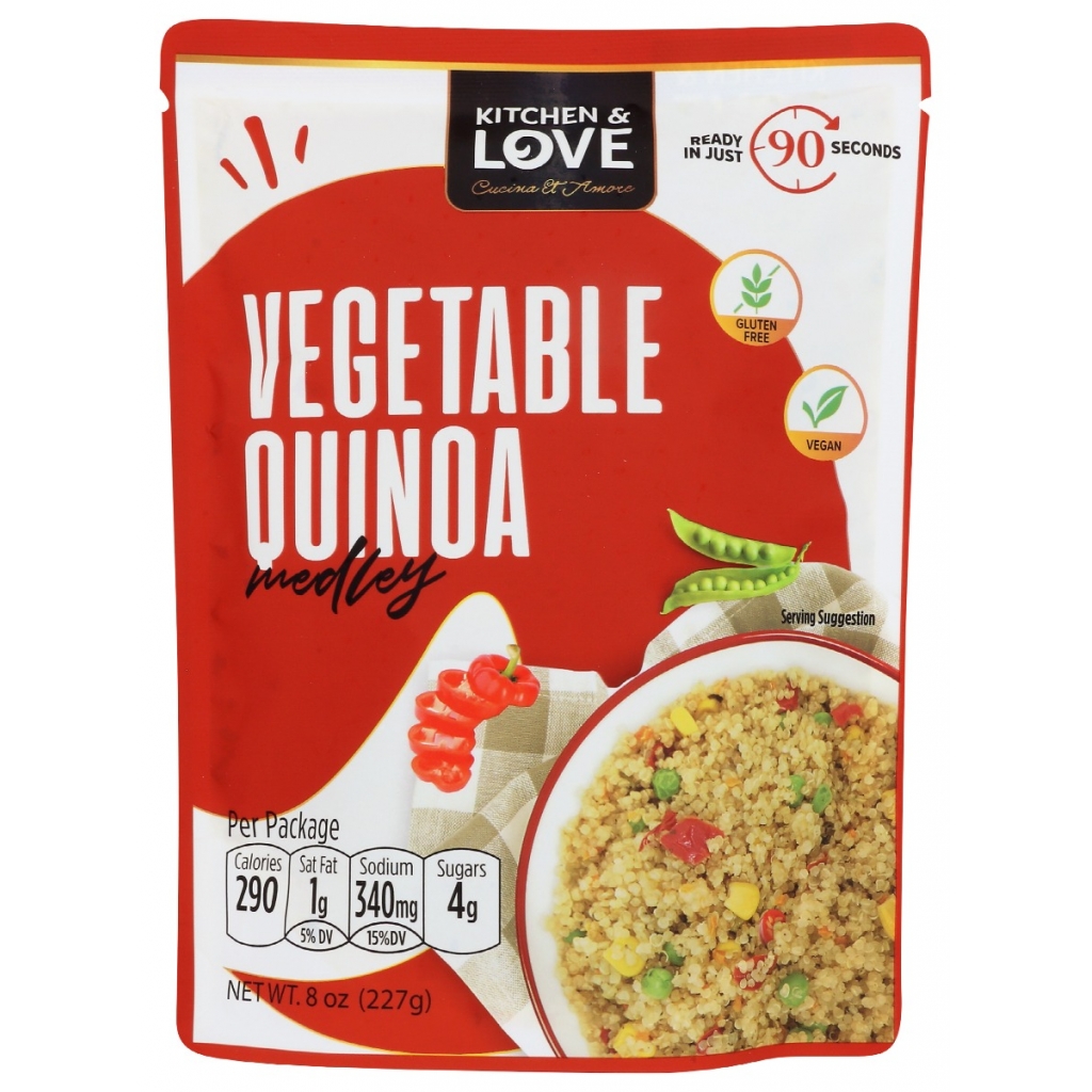 Golden Vegetable Quinoa Rth, 8 oz