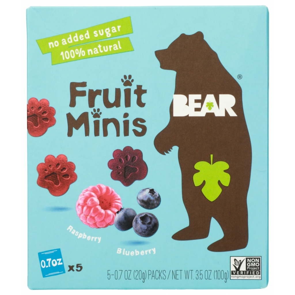 Raspberry and Blueberry Fruit Minis - 3.5 oz