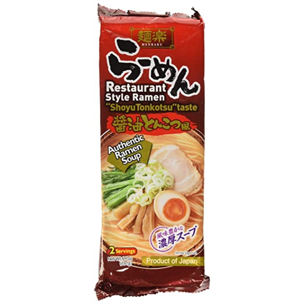 Restaurant-Style Tonkotsu Ramen Noodles - 6.7 oz