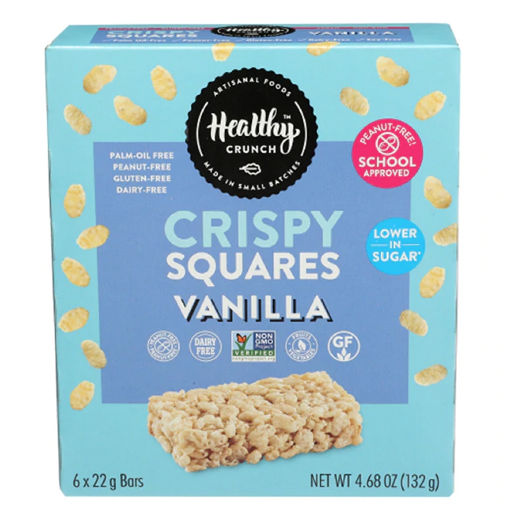 Healthy Crunch Vanilla Crispy Squares - 4.68 oz