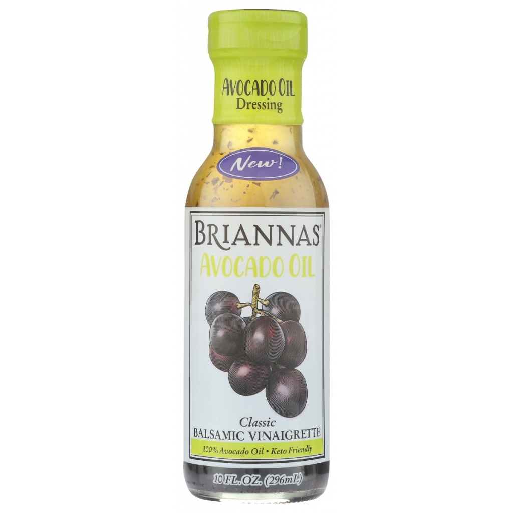 Classic Balsamic Vinaigrette Avocado Oil Dressing - 10 oz