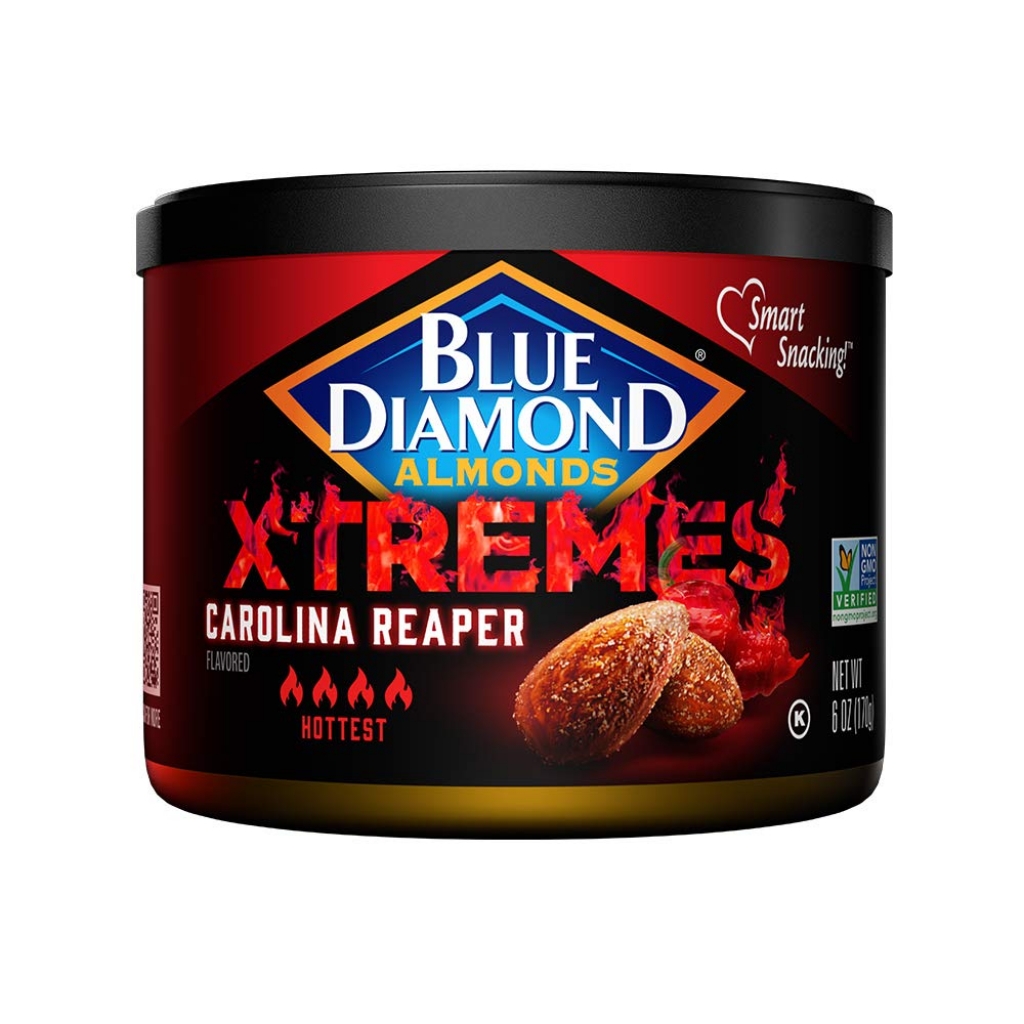 XTREMES Carolina Reaper Hot Almonds, 6 oz