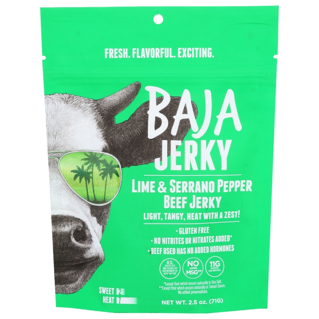 Lime and Serrano Beef Jerky - 2.5 oz