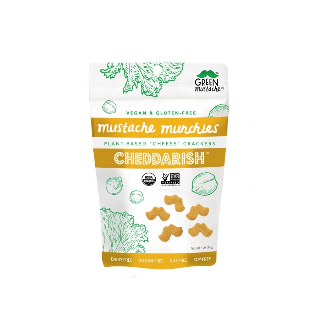 Cheddarish Mustache Munchies, 1 oz