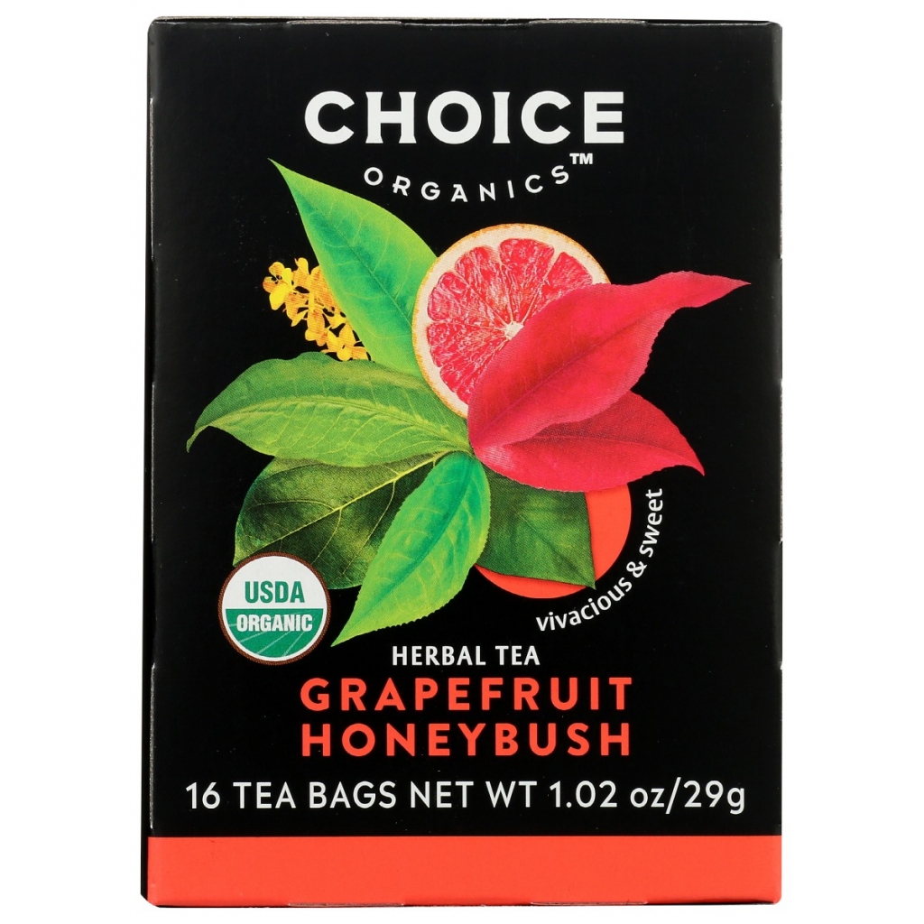 Herbal Grapefruit Honeybush Tea - 16 Bags