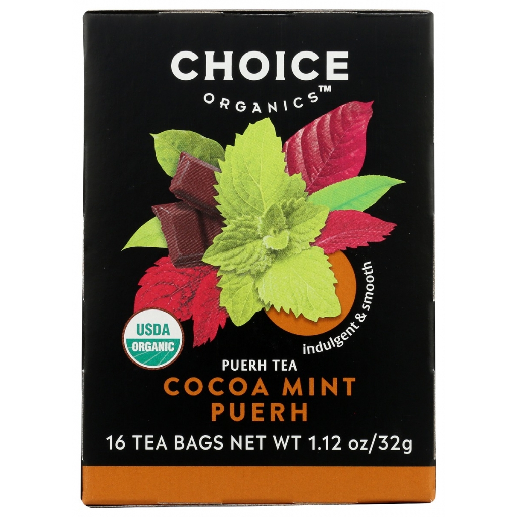 Organic Tea Cocoa Mint - 16 bags